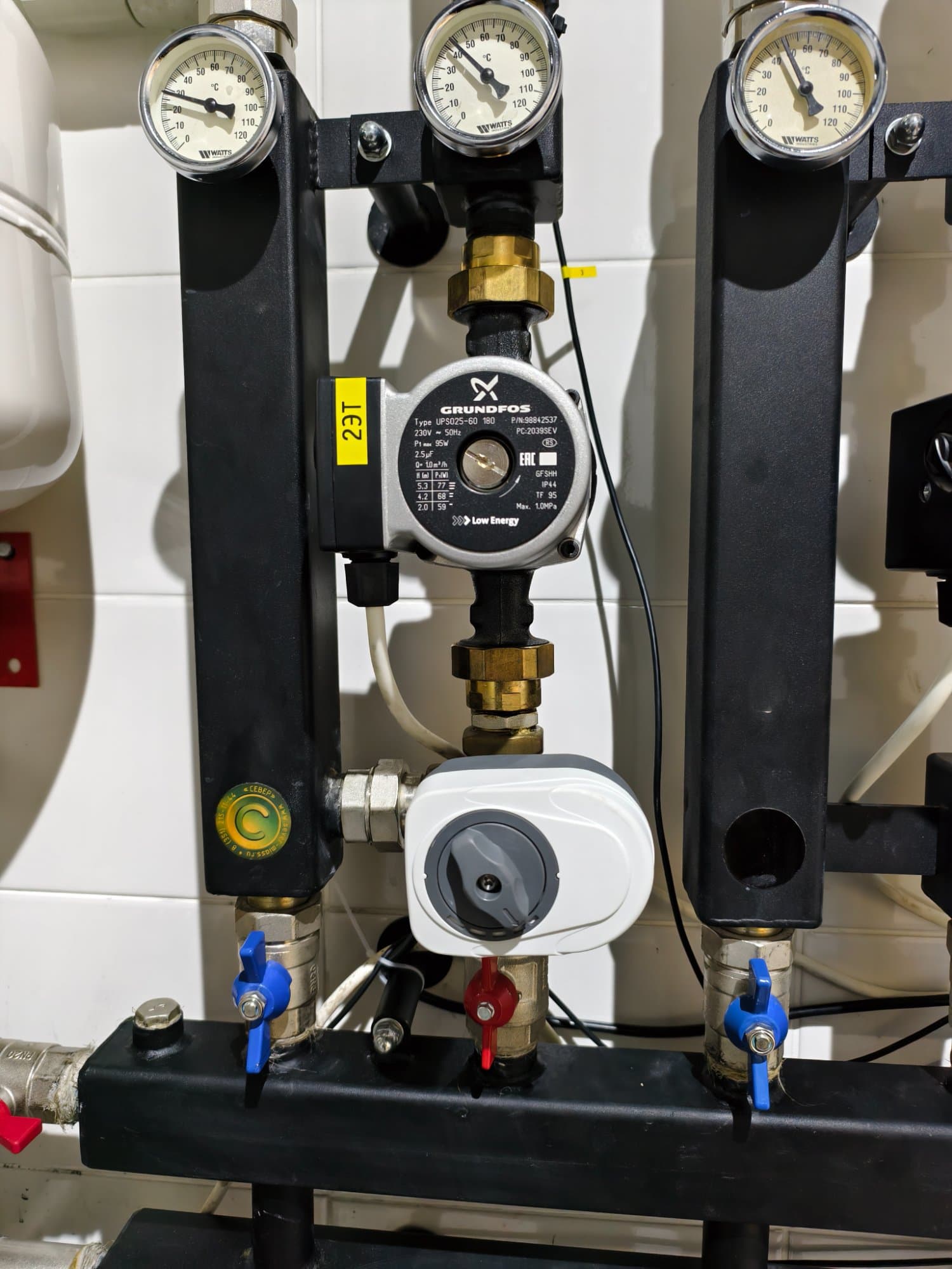 Насосная группа с сервоприводом